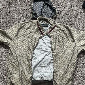 Gucci Web Accent Bomber Jacket